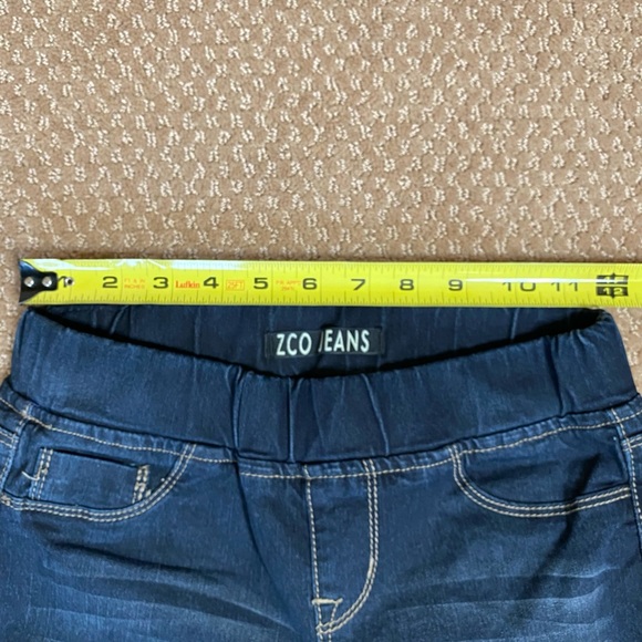 ZCO Skinny Jeans Size 1 Dark Blue with Light Blue Wash Juniors - Picture 6 of 6